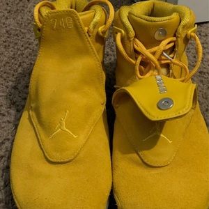 Air Jordan: “Yellow Suede 18’s”
